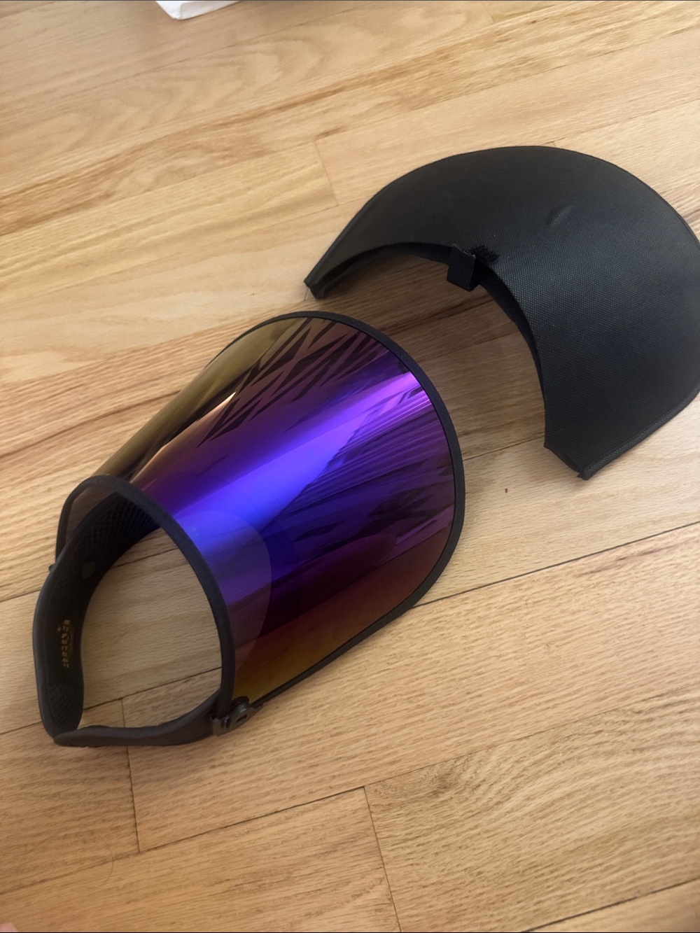 Purple Mirrored Face Shield Visor sun protection